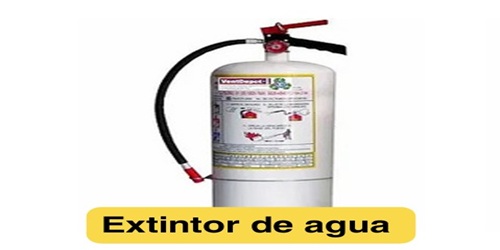 Extintor de agua
